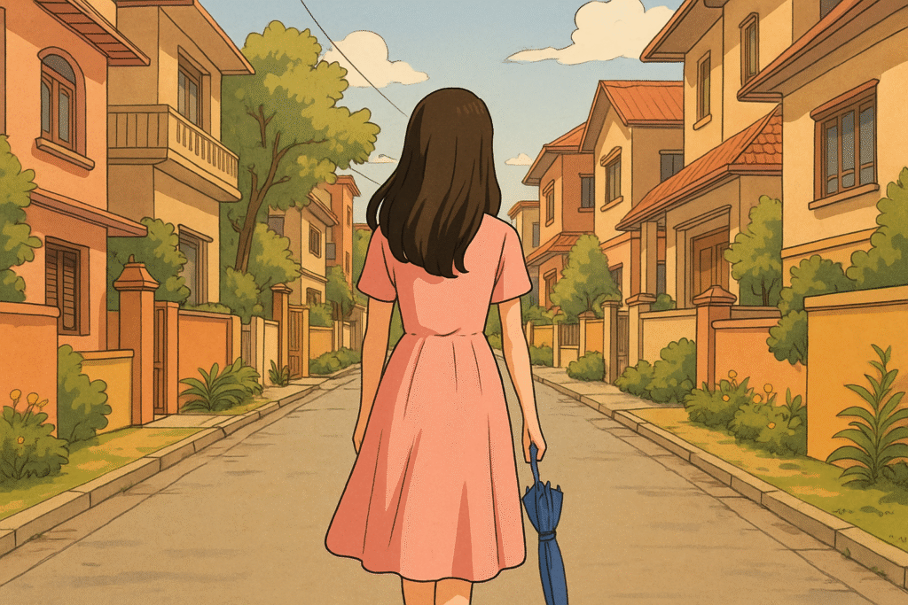 Beautiful Girl on the Bus in a Light Pink Dress 1 ChatGPT Image May 13 2025 11 46 02 PM