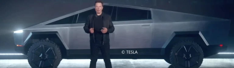 Elon Musk in Cyber truck announcement