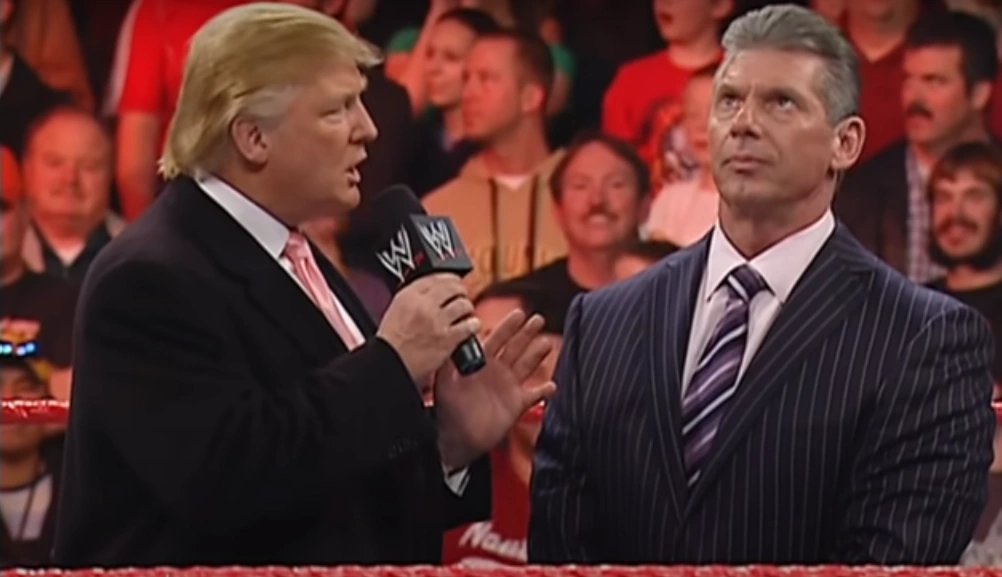 Donald Trump. Vince McMahon, WWE, Politics. News 