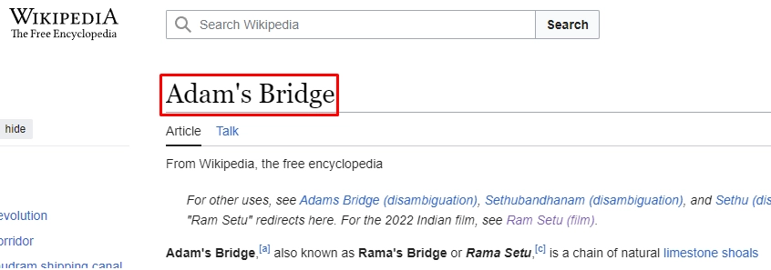 Wikipedia page